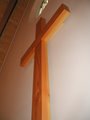 Cross Hung On Wall From Underneath